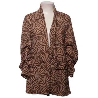 Kavaj (Brun, Beige) från Rough & Rose Elastan, Polyester