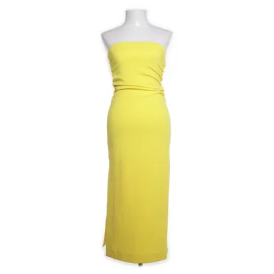 Robe longue (Jaune) de H&M Modern Classic Élasthane, Polyester
