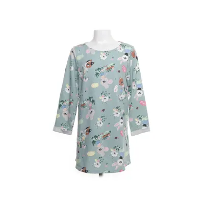 Klänning (Turkos, Flerfärgad) från H&M Kids Bomull, Polyester