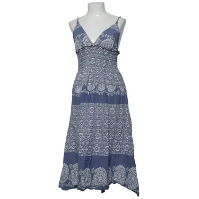 Robe (Bleu, Blanc) de Zoteno Coton