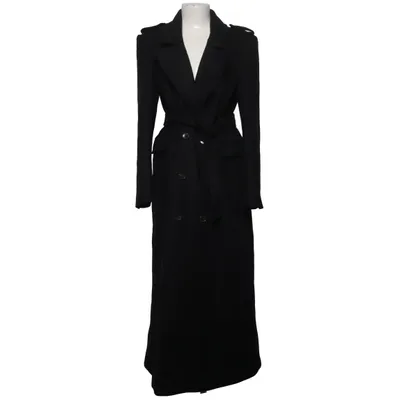 Mantel (Schwarz) von Karen Millen Polyamid, Polyester, Wolle