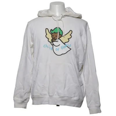 Huvtröja (Vit) från Golf Wang Bomull