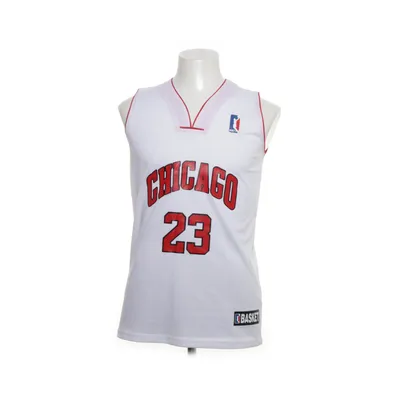 Basketlinne (Vit, Röd) från Sport Zone Polyester