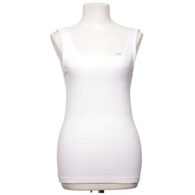 Tanktop (Wit) van Bread & Boxers Katoen, Elastaan