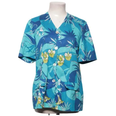 Chemise à manches courtes (Bleu, Vert, Multicolore) de Carla Carla Coton