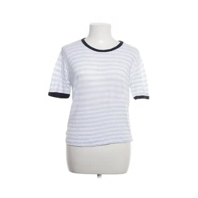 T-shirt (Blanc, Bleu) de John Galt Coton, Élasthane, Viscose