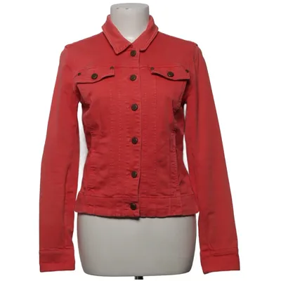 Jeansjacke (Rot) von Prêt Baumwolle, Elasthan