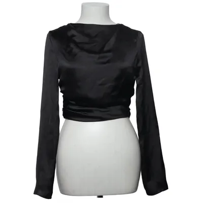 Wrap top (Black) from Zara Polyester