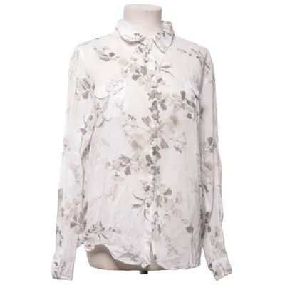 Blouse (Wit, Grijs) van Cappuccini Katoen
