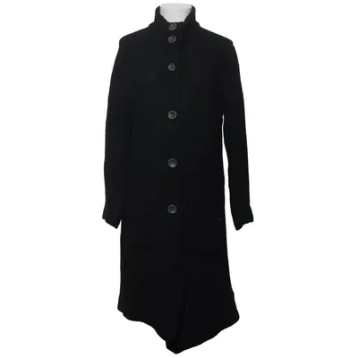 Cardigan (Noir) de Anna Justper Acrylique, Laine d'alpaga, Viscose