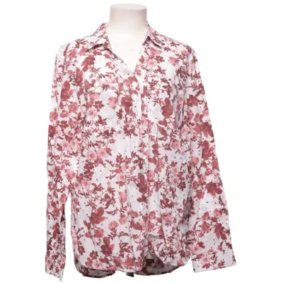 Blus (Vit, Röd) från Gloria Vanderbilt Bomull