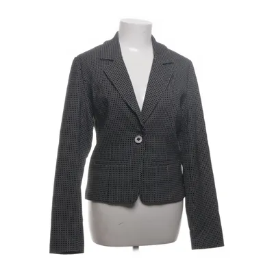 Kavaj (Svart, Vit) från Yest Elastan, Polyamid, Viskos