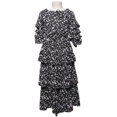 Dress (Black, White) from R. Collection