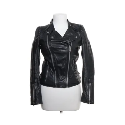 Bikerjack (Zwart) van Mango Leer
