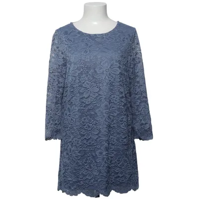 Jurk (Blauw) van Flash Woman Elastaan, Polyamide, Polyester