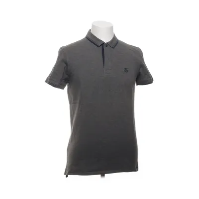 Pikétröja (Grå, Blå) från Selected Homme Bomull, Elastan