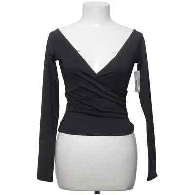 Slå-om top (Wrap Ls Top) fra Nelly Elastan, Genanvendt polyester