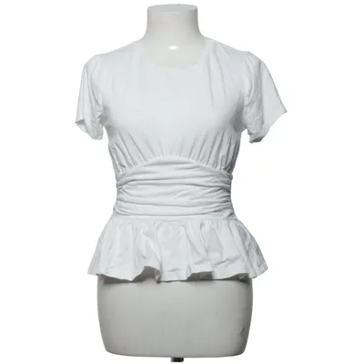 Haut (Blanc) de Gina Tricot Coton, Élasthane, Modal