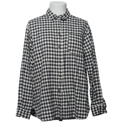 Chemise en flanelle (Noir, Blanc) de Sézane Coton