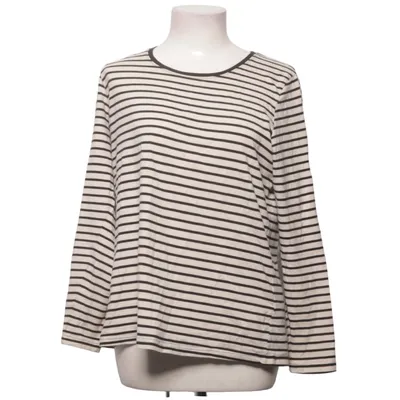 Långärmad t-shirt (Svart, Vit) från Generous by Lindex Elastan, Ekologisk bomull