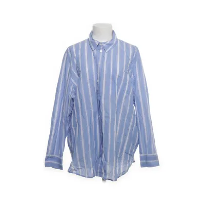 Skjorte (Blå, Hvid) fra H&M Bomuld
