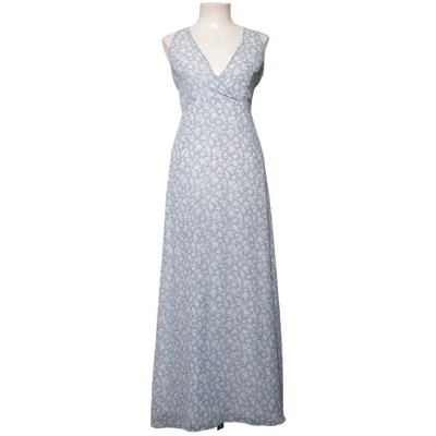 Robe dos-nu (Bleu, Blanc) de Goldie Polyester