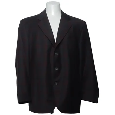 Blazer (Brown, Red) from Magni Viscose, Wool