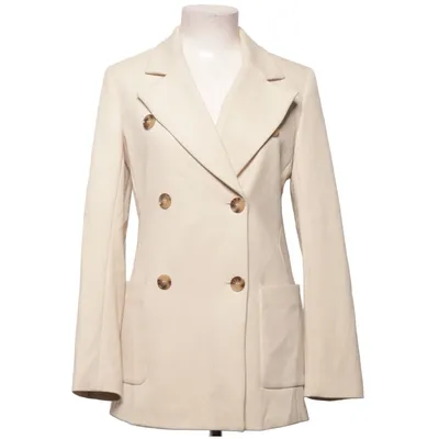 Kavaj (Vit) från Giuliva Heritage x H&M Elastan, Polyester, Viskos