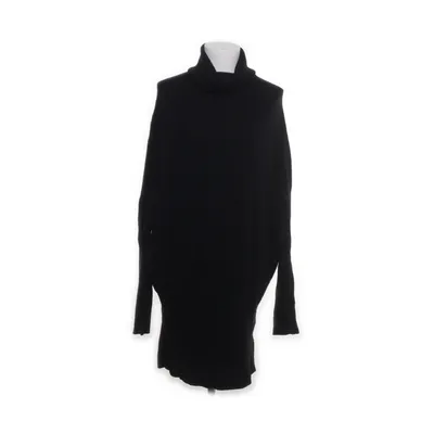 Turtleneck kjole (Sort) fra La Fée Maraboutée Viscose, Nylon, Bomuld, Angora, Kashmir
