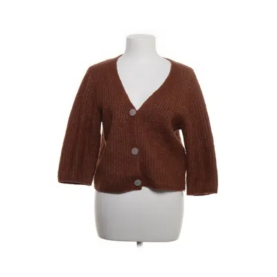 Cardigan (Bruin) van Lindex Acryl, Alpacawol, Elastaan, Merinowol, Polyamide