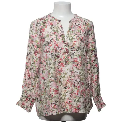 Blouse (White, Multicolored) from Kaffe Polyamide, Viscose