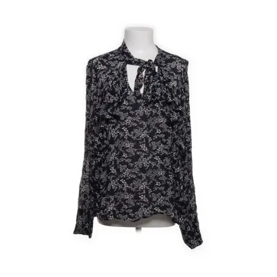 Pussy bow blouse (Blue, White) from School Rag Viscose