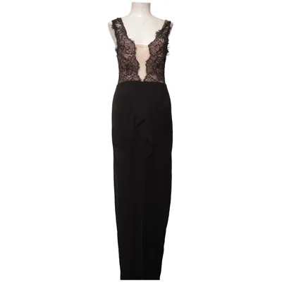 Aftenkjole (Sort) fra Ginger Fizz Elastan, Polyester