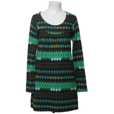 Dress (Green, Black, Multicolored) from Lavand Acrylic, Nylon