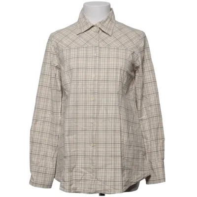 Mammaskjorta (Beige, Grå) från Mama Bomull, Elastan