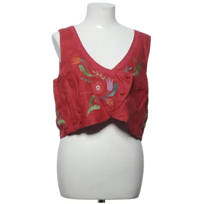 Gilet (Rouge, Rose, Multicolore) de Gudrun Sjödén Coton, Lin
