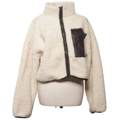 Fleecejacka (Vit, Svart) från Gina Tricot Polyester