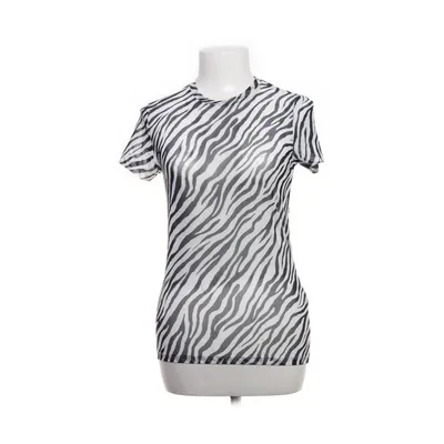 Top (Zwart, Wit) van Amy & Ivy Elastaan, Polyester