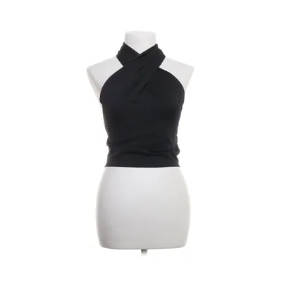 Halternecktopp (Svart) från Bik Bok Polyester