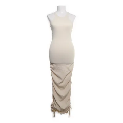 Dress (Beige) from Nicki Studios x Gina Tricot Elastane, Polyamide