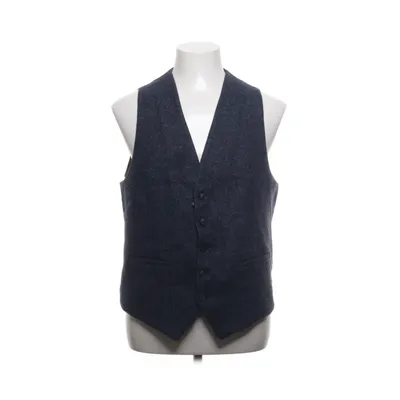 Kostymväst (Blå, Röd) från Dobell Polyester, Ull