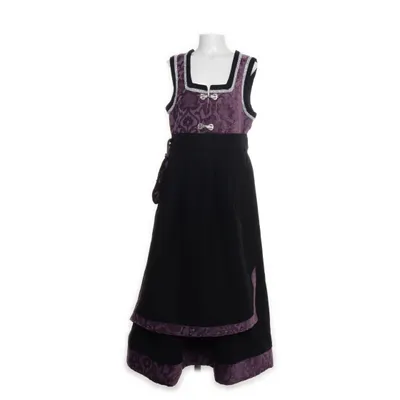 Dirndl (Svart, Lila) från Teen Club Polyester, Ull