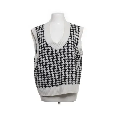 Vest (White, Black) from BBWM Woman Polyester