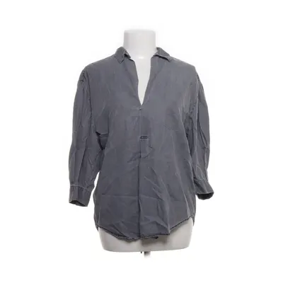 Blouse (Gray) from Zara Woman Premium Collection Lyocell