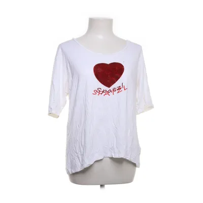 Top (White, Red) from Lekra Viscose, Elastane