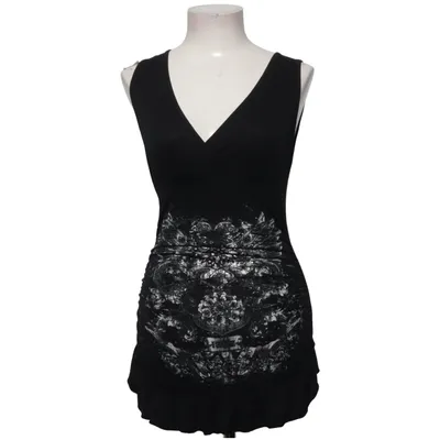 Top (Sort) fra Evita Elastan, Viscose