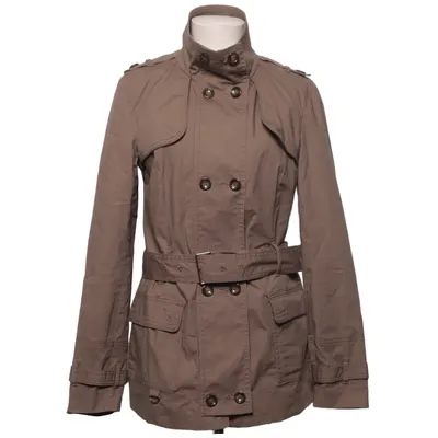 Trench coat (Gray) from Vero Moda Jeans Cotton, Elastane, Polyester