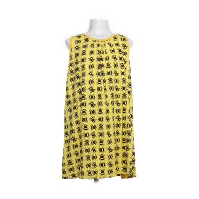 Klänning (Gul, Flerfärgad) från Duns Sweden Ekologisk bomull