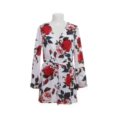 Jumpsuit (White, Multicolored) from Parisian Collection Polyester