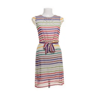 Dress (White, Multicolored) from More & More Polyester, Viscose